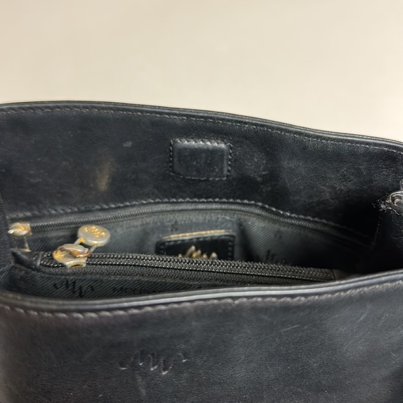 🔥🔥🔥Monsac Original Black Vintage Black Shoulder Bag - Picture 13 of 14